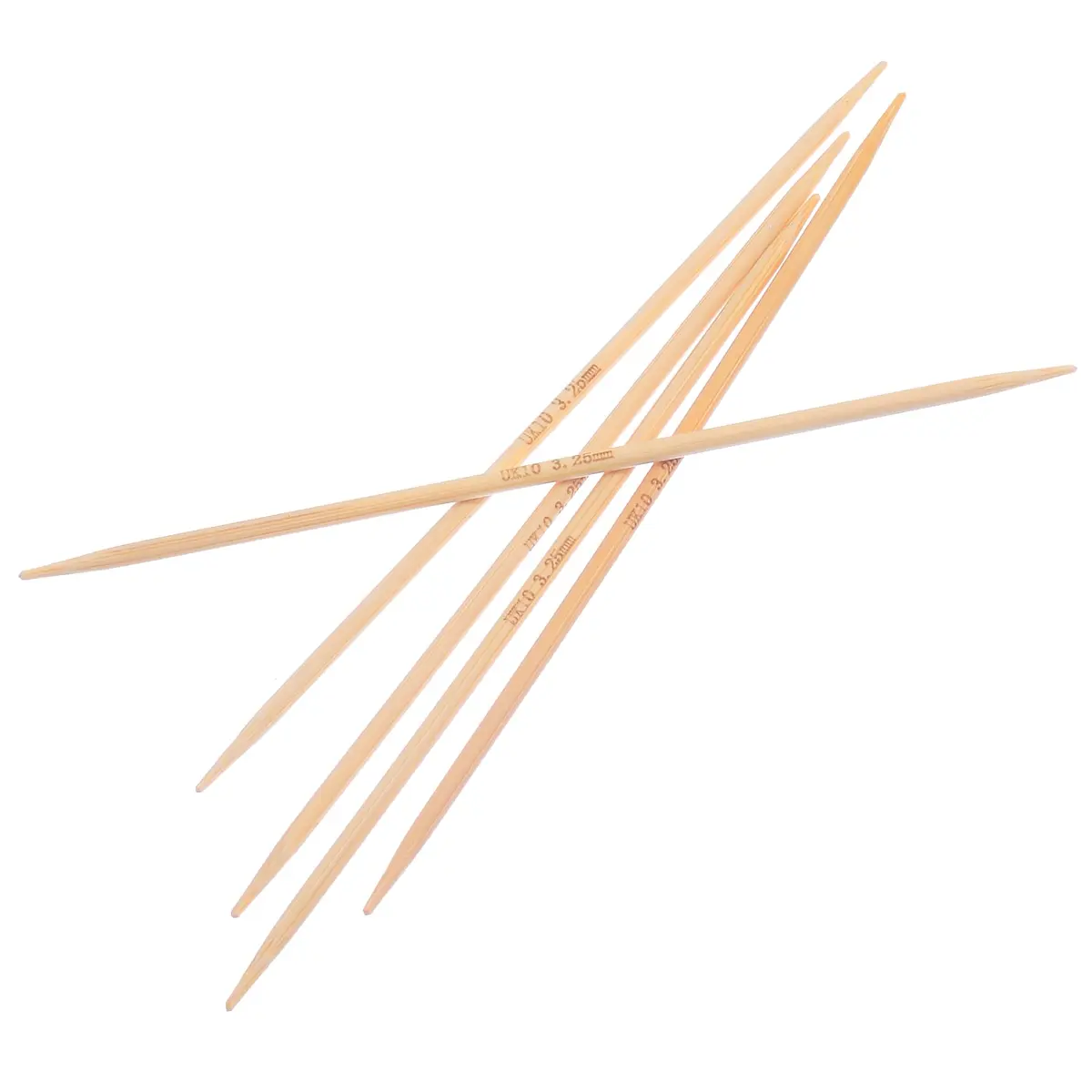 Nadelspiel Bambus 15cm Stärke frei wählbar