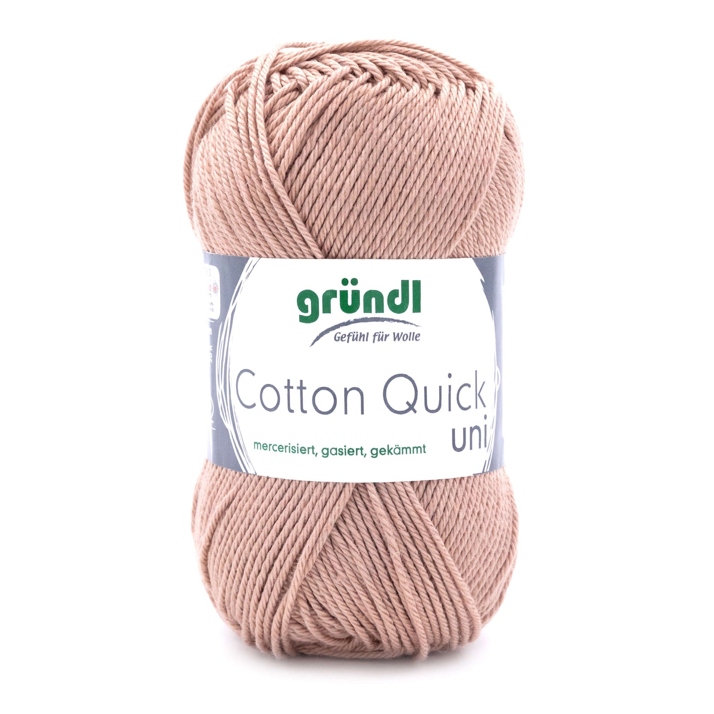 Gründl Cotton Quick uni 100 % Baumwolle (mercerisiert, gasiert, gekämmt)