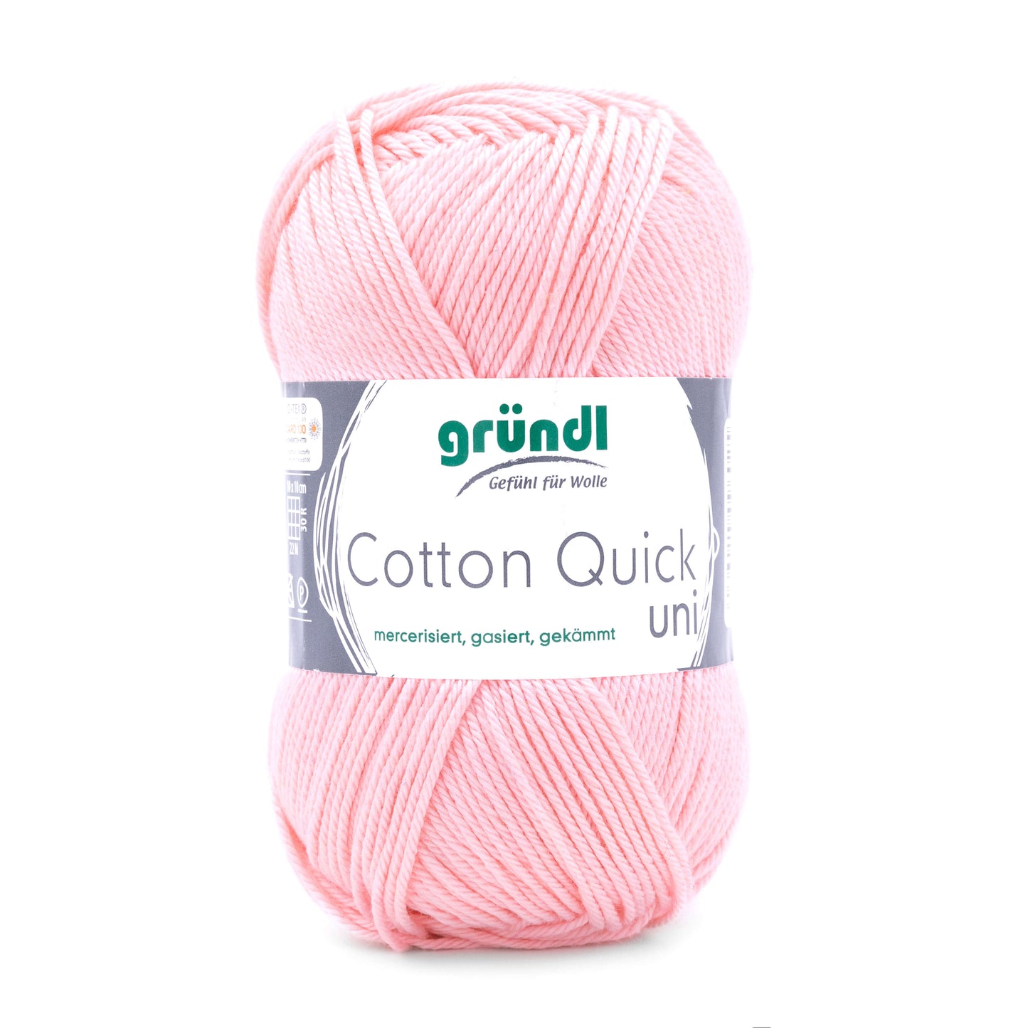 Gründl Cotton Quick uni 100 % Baumwolle (mercerisiert, gasiert, gekämmt)
